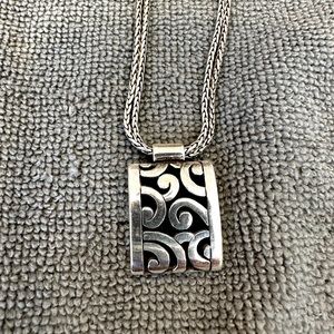 Brighton Deco Lace Pendant Necklace